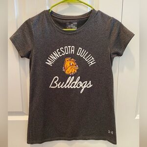 Under Armour Kids Charcoal Bulldogs Tee